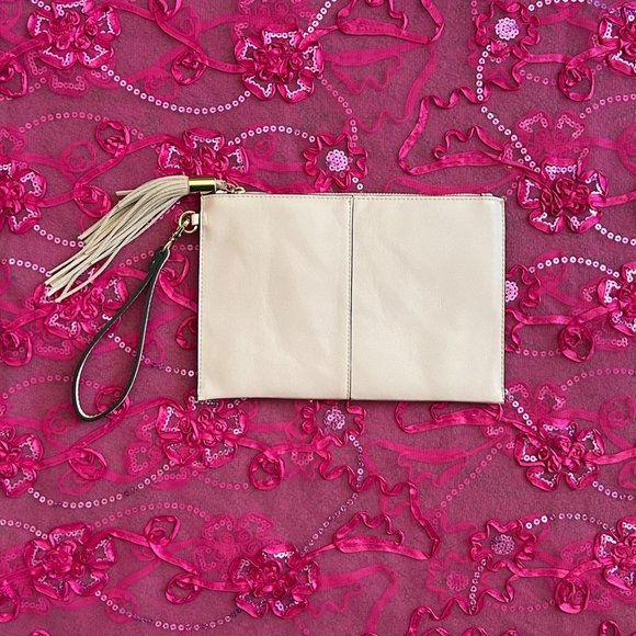 international concepts blush pink clutch bag - Picture 2 of 7